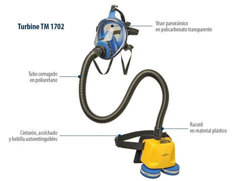 Equipo De Respiraci N Motorizado Turbine Tm Ori N Seguridad