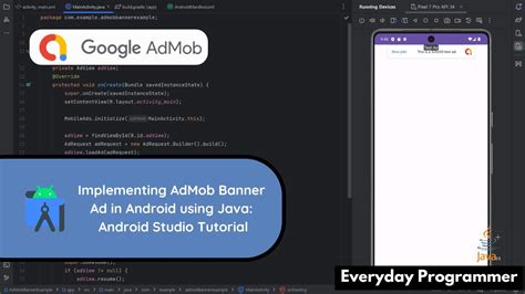 How To Implement AdMob Banner Ad Smart Banner Ad In Android Studio