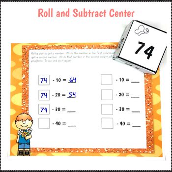 Subtracting Multiples Of Ten By The No Prep Teacher TPT