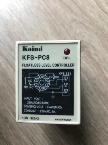 Pc New Liquid Level Controller Kfs Pc Ebay