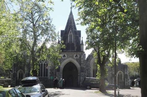 Crematorium, Putney Vale Cemetery, London