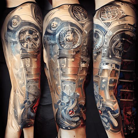 Steampunk Arm Tattoo