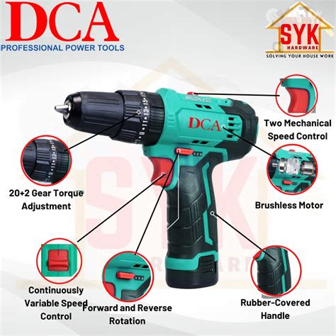 SYK Free Shipping DCA ADJZ23 10 ADJZ23 10i Cordless Brushless Driver