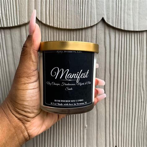 Nude Beach Scented Candle Oz Matte Black Vessel Artofit