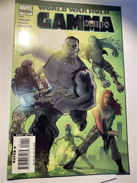 World War Hulk Gamma Corps Marvel Comics Vf Nm