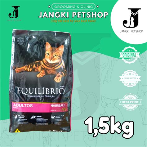 Jual EQUILIBRIO ADULT CAT Makanan Kucing Dewasa 1 5kg Shopee Indonesia