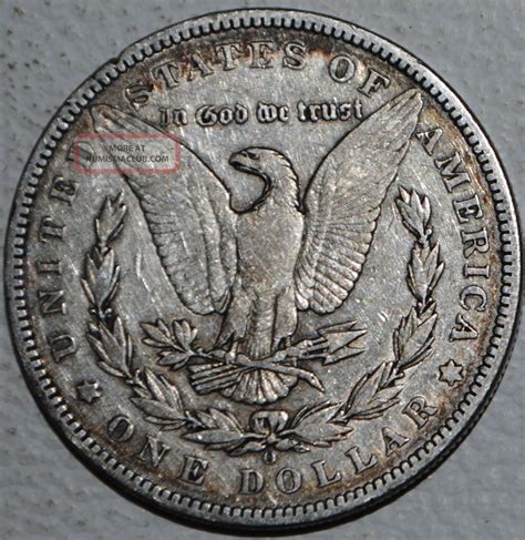 1897 O Morgan Silver Dollar $1 Coin United States.