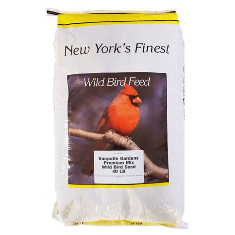 Premium Wild Bird Food Mix 40lb Van Putte Gardens