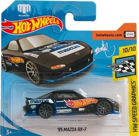 Hot Wheels Speed Graphics 95 Mazda RX 7 Universo Hot Wheels