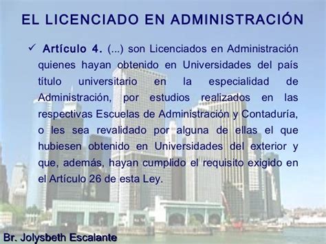 Rol Del Licenciado En Administración