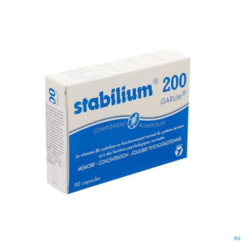 YALACTA STABILLIUM CAPSULES 90 X 200 MG Mémoire Concentration