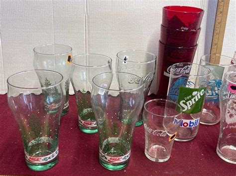 Coca-Cola Glass Collection-see pics - Sherwood Auctions