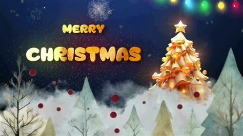 Merry Christmas Stock Video Footage for Free Download