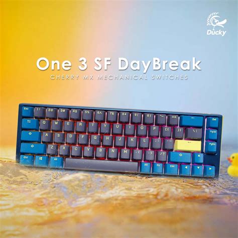 Ducky One 3 SF Daybreak 65 Hotswap RGB Double Shot PBT QUACK