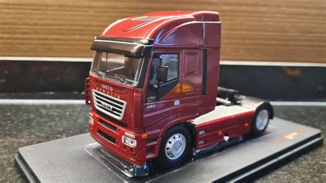 ixo 1 43 iveco stralis 2012 tır çekici diecast model car YouTube