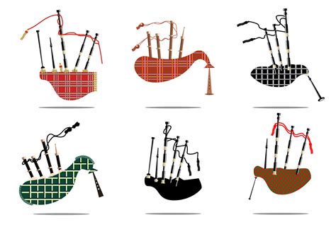 Free Bagpipes Vector - Download Free Vector Art, Stock Graphics & Images