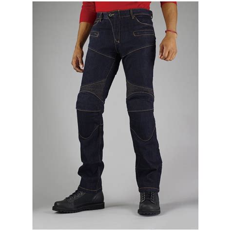 Komine PK 718 Superfit Kevlar Denim Motorcycle Riding Jeans