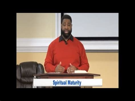 IOG Bible Speaks Spiritual Maturity YouTube