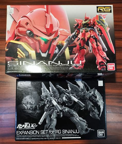 Bandai RG 1 144 Sinanju With P Bandai Exclusive Sinanju Expansion Set