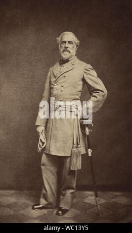 Robert E. Lee (1807-70), American and Confederate Soldier, Commander of ...