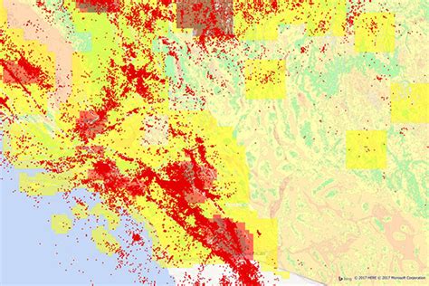 Earth Risk from Precisely - U.S. earthquake risk map, landslide risk & more