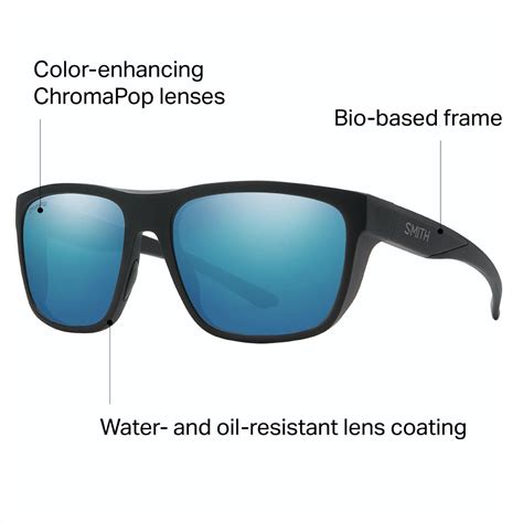 Smith Barra Chromapop Polarized Sunglasses Accessories