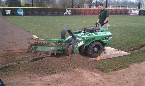 Smart Turf Infield Drainage For Baseball And Softball Fields Along The