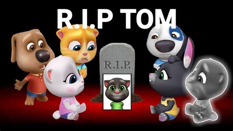 My Talking Tom Friends Among Us R I P Tom Youtube