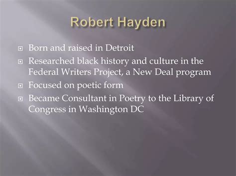 Poets of the Harlem Renaissance | PPT