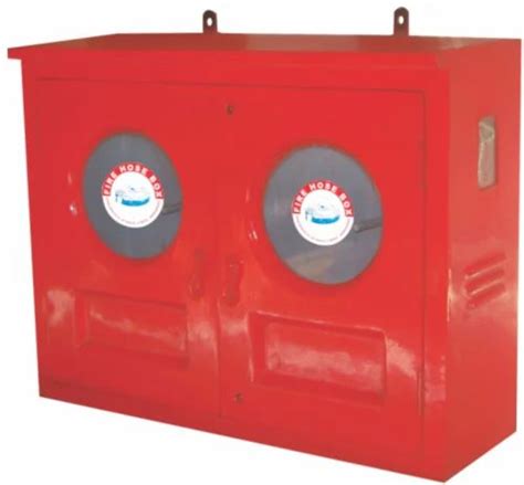 Mild Steel Double Door Fire Hose Box At Rs 5000 Fire Hose Box In