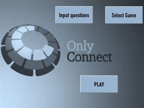 Only Connect Connecting Wall Teaching Resources