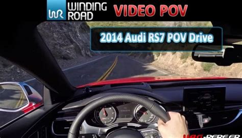 Audi Rs Wr Tv Pov Test Drive Vag Perf