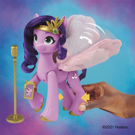 My Little Pony: A New Generation Movie Singing Star Princess Pipp Petals - 6-Inch Pink Pony That ...