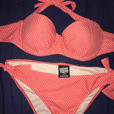 Pink Spotty Bikini Size 12 Never Worn Hello Depop