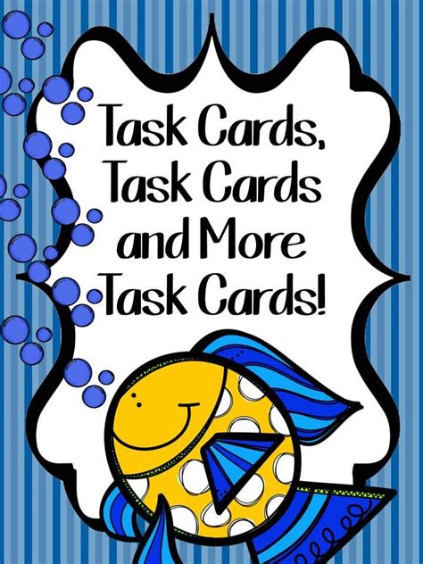 Task Cards Task Cards And More Task Cards Task Cards Elementary