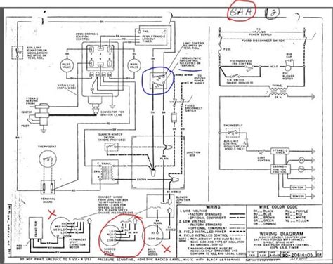 Gas Furnace Schematic Diagram