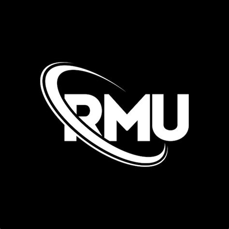 Premium Vector | RMU logo RMU letter RMU letter logo design Initials ...