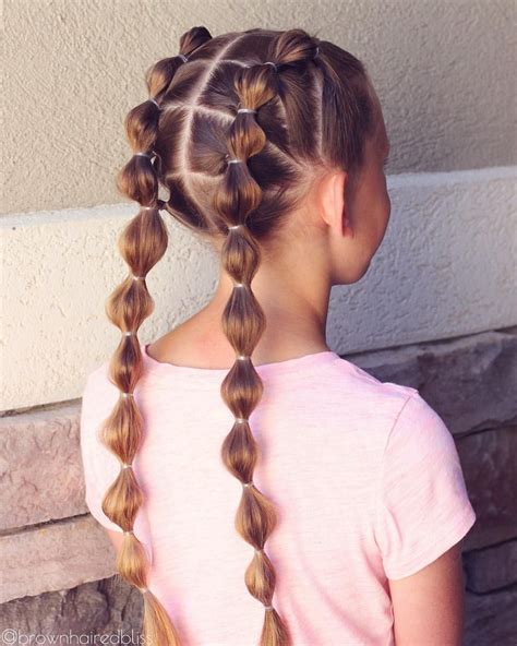 Beautiful Bubble Braids Tutorial