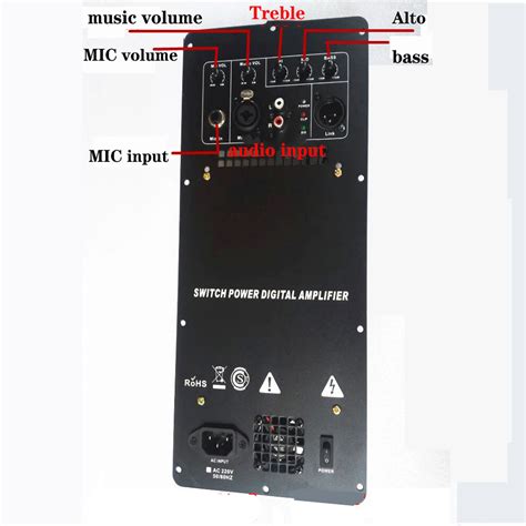 V V Class D W Digital Heavy Power Amplifier Hifi Audio Module