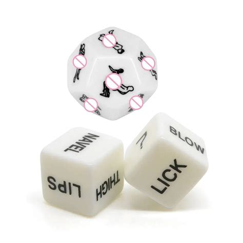 3 Pcs Adult Dice Party Position Sex Dice Fun Novelty T Bedroom Game