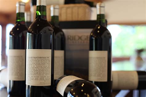 Wine Ingredient Labeling - Ridge Vineyards