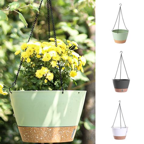 UDIYO 1 Set 8Inch Hanging Planters For Plants Indoor Outdoor Plant