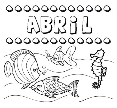 Dibujos Para Colorear Del Mes De Abril Imagui