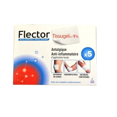 Flector Tissugel Ep 1 5 Emplâtres Genevrier Achat Au Meilleur