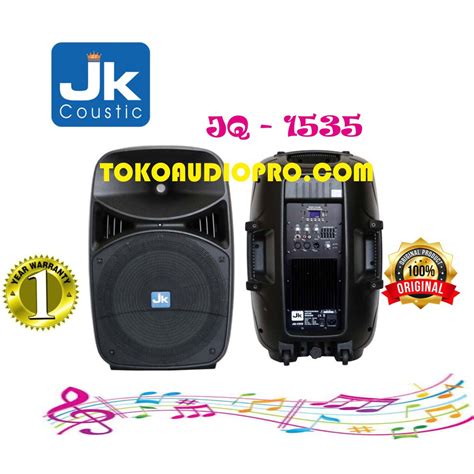 Jual Speaker Jk Coustic Jq Inch Way Speaker Aktif Indonesia