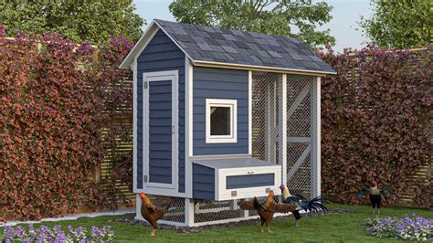 4x10 Medium Chicken Coop Plans For 10 Chickens Easy Coops