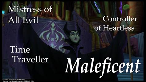 Maleficent ALL CUTSCENES Kingdom Hearts Series THE MOVIE YouTube