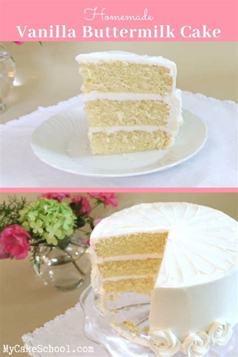 Vanilla Buttermilk Cake Recipe Recipe Best Vanilla Cake Recipe Vanilla Cake Recipe