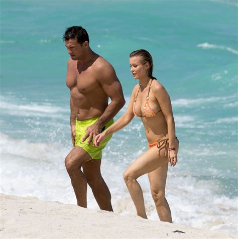Joanna Krupa Hot In Bikini Beach In Miami May 2016 CelebMafia