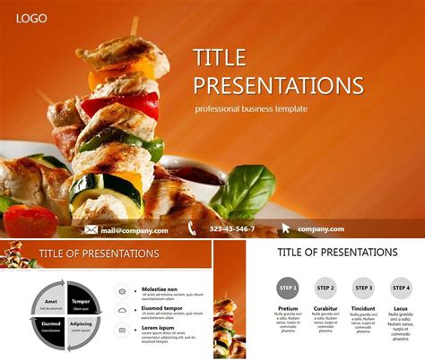 Powerpoint Menu Template